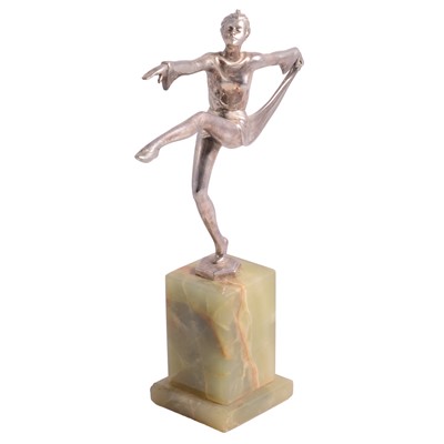 Lot 28 - Josef Lorenzl, an Art Deco sculpture 'Scarf Dancer'