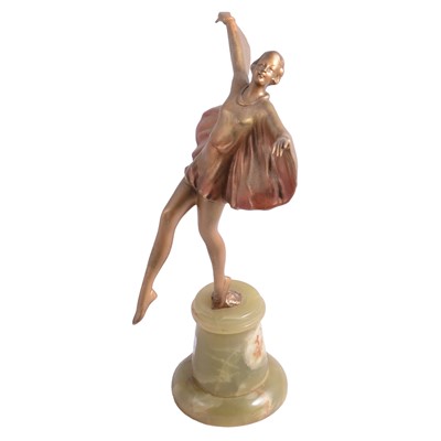 Lot 31 - Josef Lorenzl, an Art Deco sculpture of a Dancer