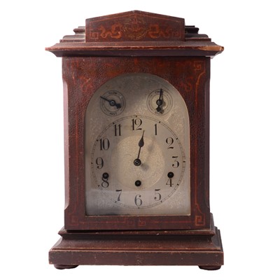 Lot 267 - Edwardian mahogany mantel clock