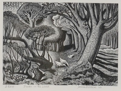 Lot 45 - James Bostock, Ducks in the Wood, 2nd edition
