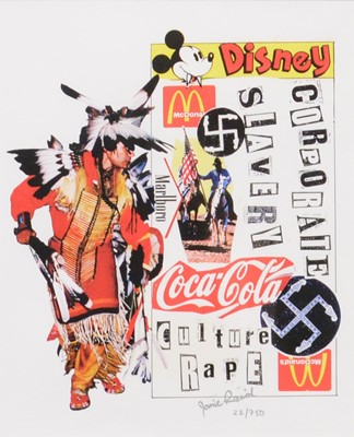 Lot 126 - Jamie Reid, Corporate Slavery