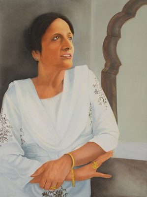 Lot 150 - Sarup Singh Dhandia MBE, ten portrait studies