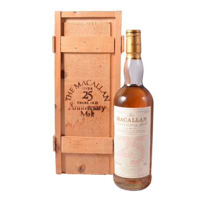Lot 90 - Macallan 1965, 25 year old Anniversary single malt whisky
