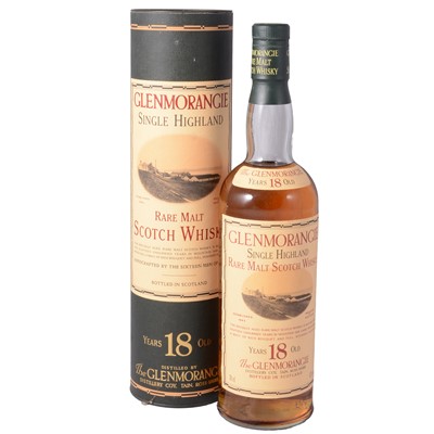 Lot 86 - Glenmorangie, 18 year old, single Highland malt whisky