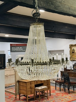 Lot 231 - Empire style chandelier