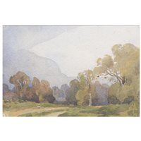 Lot 254 - Fanny Violet Shoosmith, Landscape with a...