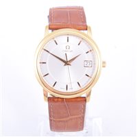 Lot 228 - Omega - A gentleman's quartz wrist watch,...