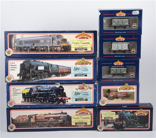 Lot 1029 - Bachmann 00 gauge locomotives and coaches, (9).
