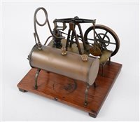 Lot 1041 - A well built model stationary engine, early...