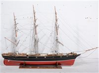 Lot 1064 - A large wooden model of the record breaking...