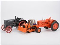 Lot 1074 - Collection of model tractors; including Lanz,...