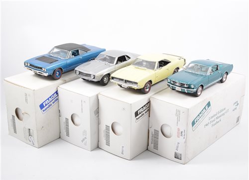 Lot 1096 - Danbury Mint 1:24 scale die cast models; 1968...