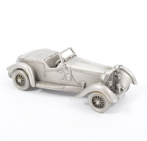 Lot 1117 - Danbury Mint; collection of pewter models and...