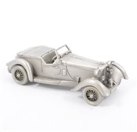 Lot 1117 - Danbury Mint; collection of pewter models and...