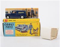 Lot 1135 - Corgi Toys; 448 BMC Mini Police Van with...