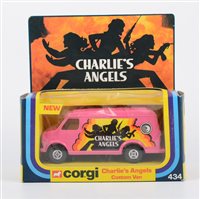 Lot 1148 - Corgi Toys; 434 Charlie's Angels Custom Van,...
