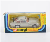 Lot 1152 - Corgi Toys; no.270 James Bond Aston Martin DB5,...