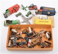 Lot 1176 - Minic ''Triang Transport'' truck and motor car,...