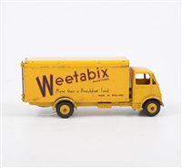 Lot 1181 - Dinky Toys; 514 ''Weetabix'' Guy Van, unboxed.