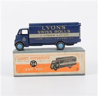 Lot 1191 - Dinky Toys; 514 Guy Van ''Lyons'', in original...