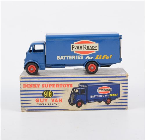 Lot 1195 - Dinky Toys; 918 Guy Van ''Ever Ready'', boxed.