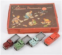 Lot 1203 - Schuco Germany Varianto 3010 set; with four...