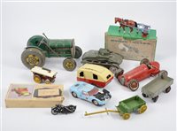 Lot 1210 - Models and toys; including Britains 9F horse...