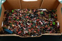 Lot 1241 - Toy soldiers; a large quantity of Britains and...