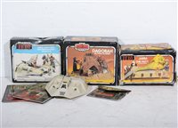 Lot 1248 - Star Wars vehicles and action sets; including...
