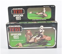 Lot 1264 - Star Wars Toy; Return of the Jedi Speeder Bike...
