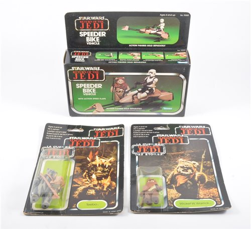 Lot 1266 - Star Wars toys and figures; Return of the Jedi...