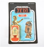 Lot 1274 - Star Wars figure; Return of the Jedi, RD-D2...