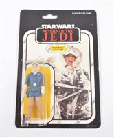 Lot 1296 - Star Wars figure; Return of the Jedi, Han Solo...