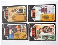 Lot 1314 - Star Wars figures; Return of the Jedi, Weequat...