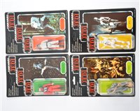 Lot 1316 - Star Wars figures; Return of the Jedi all in...