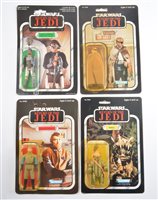 Lot 1317 - Star Wars figures; Return of the Jedi, Teebo,...