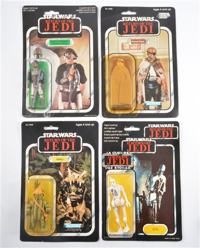 Lot 1320 - Star Wars figures; Return of the Jedi, Teebo,...