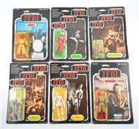 Lot 1330 - Star Wars figures; Return of the Jedi, 8D8...