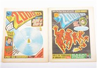 Lot 1341A - 2000AD comics no.1 and no.4, 1977, (2).