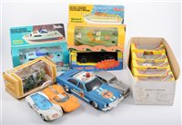 Lot 1346 - Toys and models; including MB Bigtrak boxed,...