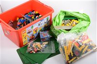 Lot 1352 - Collection of Lego; including bricks, bases,...