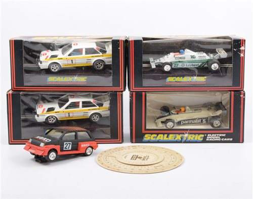 Lot 1371 - Scalextric slot car models; C139 Brabham BT 49...