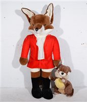 Lot 1384 - Merrythought shop display figure of a fox,...