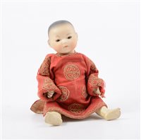 Lot 1388 - Armand Marseille Oriental character baby doll;...