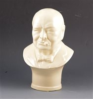 Lot 314 - Kevin Francis, Sir Winston Churchill,bust,...