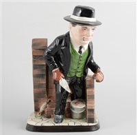 Lot 333 - Manor Pottery, Sir Winston Churchill, Winston...