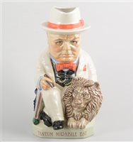 Lot 336 - Kevin Francis toby jug, Sir Winston Churchill,...