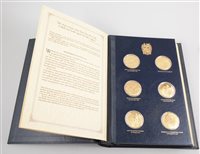 Lot 470 - John Pinches, The Churchill Centenary Medals,...