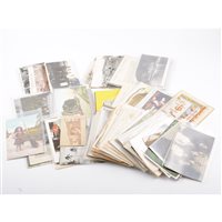 Lot 410 - Postcards: A large collection of postcards...