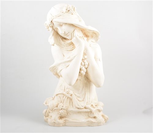 Lot 398 - A contempory sulpture of a reclining nude,...
